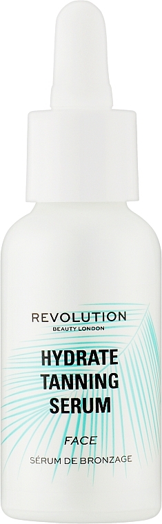 Зволожувальна сироватка для засмаги обличчя - Revolution Beauty Hydrating Face Tan Serum — фото N1