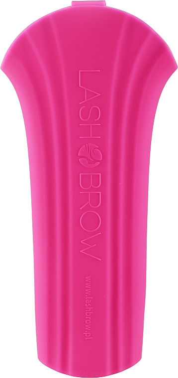 Роллер для массажа лица, зеленый нефрит в ярко-розовой упаковке - Lash Brow Roller — фото N2
