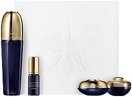 Набор - Guerlain Orchidee Imperiale Discovery Ritual Exceptional Complete Care (cr/15ml + lot/30ml + ser/5ml + eye/cr/7ml) — фото N1