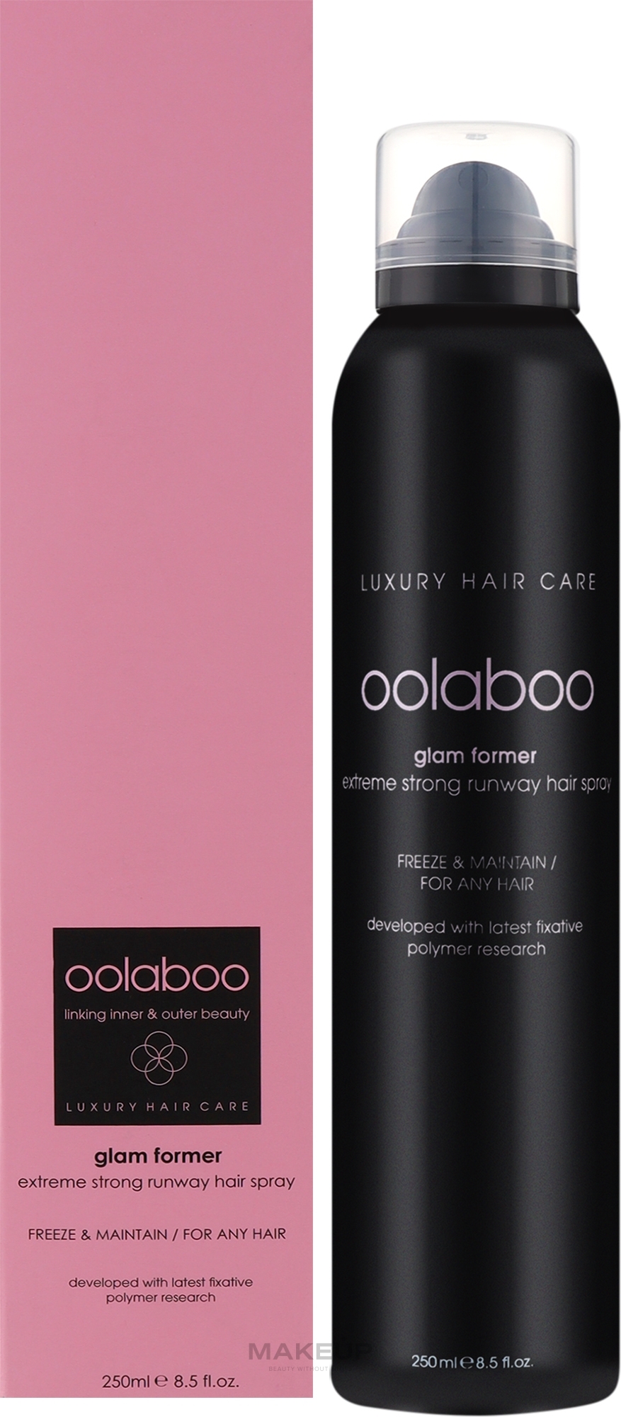 Лак для волосся - Oolaboo Glam Former Extreme Strong Runway Hair Spray — фото 250ml