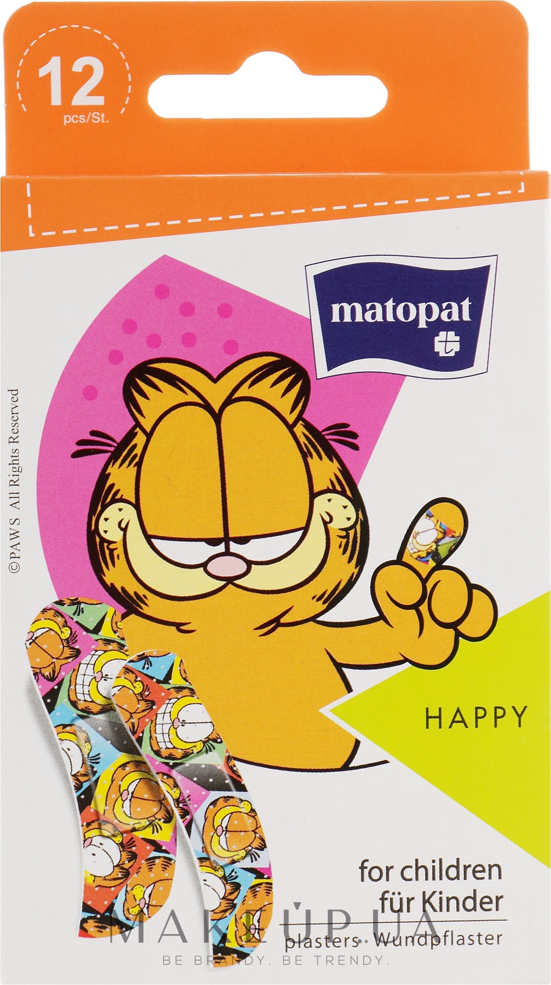 Медицинский пластырь Matopat Happy - Matopat — фото 12шт