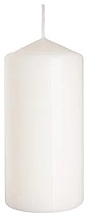 Духи, Парфюмерия, косметика Свеча цилиндрическая 60x120 мм, белая - Bispol