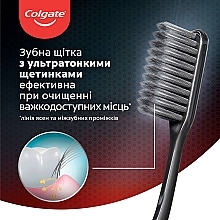 Зубна щітка "Шовкові нитки", ультрам'яка, для захисту ясен, з ковпачком  - Colgate Slim Soft — фото N7