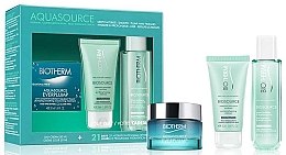 Духи, Парфюмерия, косметика Набор - Biotherm Aquasource (face/cr/50ml + tonic/50ml + f/lot/100ml)