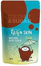 Духи, Парфюмерия, косметика Скраб для тела из кокосовой стружки - Queen Skin Coconut & Sugar Body Scrub