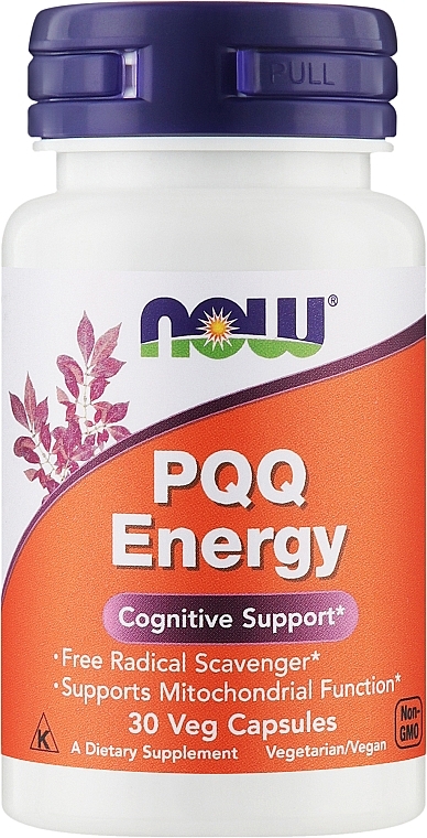 Пирролохинолинхинон - Now Foods PQQ Energy — фото N1