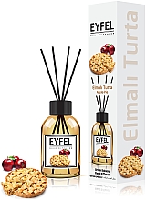 Парфумерія, косметика Аромадифузор "Яблучний пиріг" - Eyfel Perfume Reed Diffuser Apple Pie *