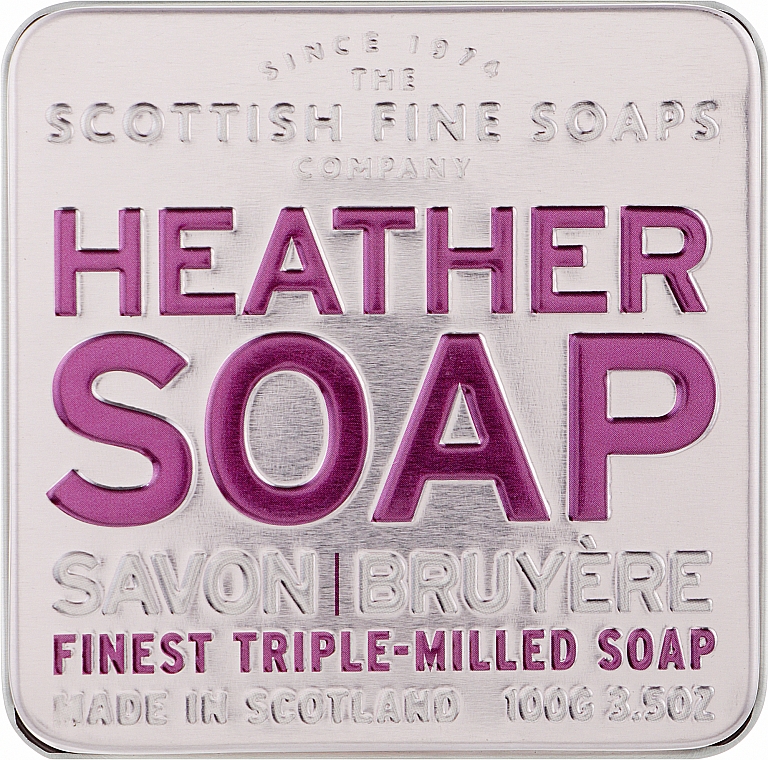 Мыло "Вереск" - Scottish Fine Soaps Heather Soap In A Tin