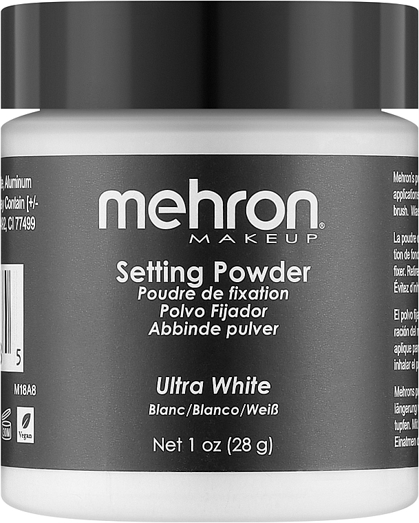 Фінішна пудра-фіксатор - Mehron Ultrafine Setting Powder  — фото N1