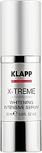 Парфумерія, косметика Освітлювальна сироватка - Klapp X-treme Whitening Intensive Serum