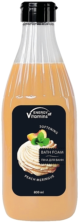 Персиковая пена-шейк для ванн - Energy of Vitamins