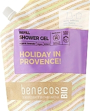 Гель для душа - Benecos Shower Gel Organic Lavender (сменный блок) — фото N1