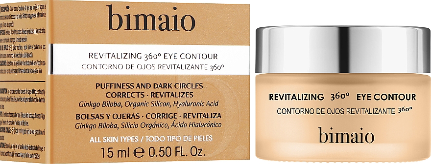 Восстанавливающее средство для контура глаз 360° - Bimaio Revitalizing 360° Eye Contour  — фото N2