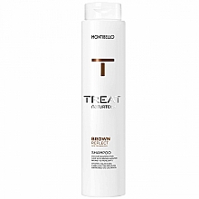 Шампунь для окрашенных волос с коричневым отблескам - Montibello Treat NaturTech Color Reflect Brown — фото N1