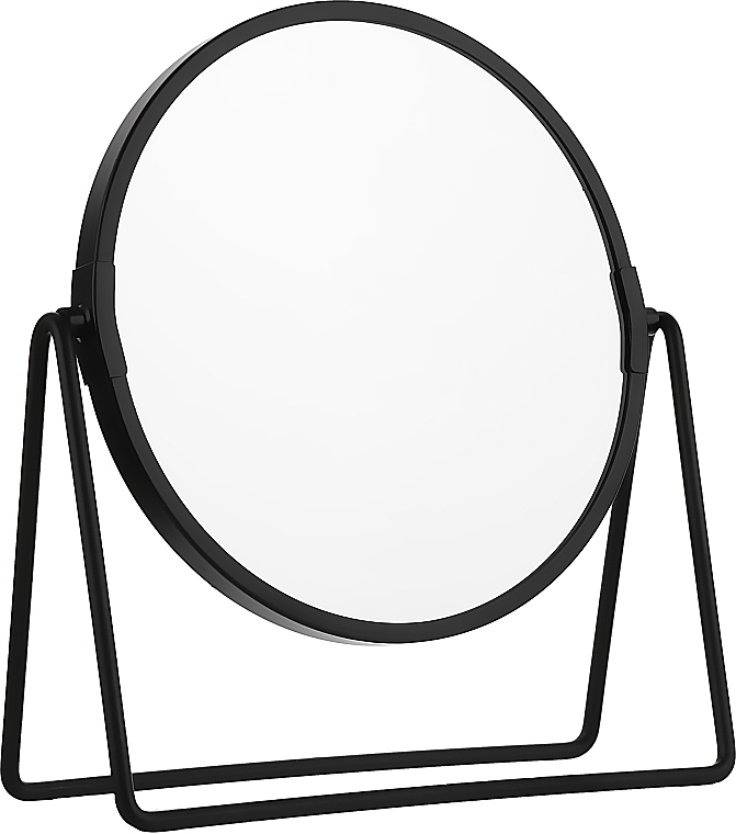 Зеркало косметическое на подставке, черное - AWD Interior — фото N1