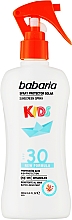 Духи, Парфюмерия, косметика Детский солнцезащитный спрей SPF30+ - Babaria Children's Sunscreen Spray SPF30+