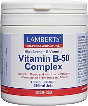 Харчова добавка "Комплекс вітамінів групи В" - Lamberts Vitamin B-50 Complex — фото N1