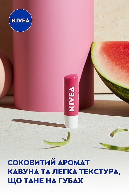 Бальзам для губ "Кавунове сяйво" - NIVEA Watermelon Shine — фото N6