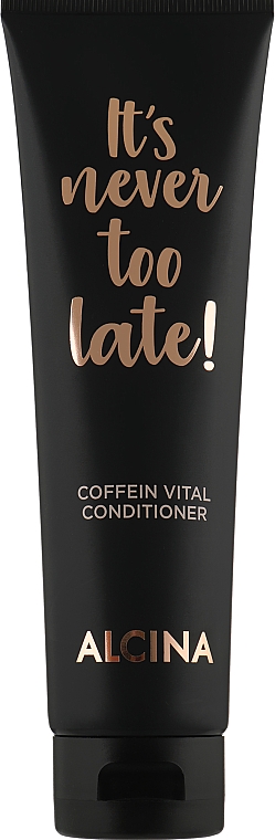 Кофеїновий вітамінізований кондиціонер - Alcina It's Never Too Late Coffein Vital Conditioner — фото N1
