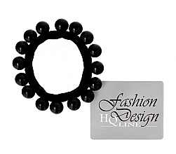 Резинка для волос, черная, 25969 - Top Choice Fashion Design — фото N1