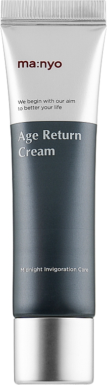 Ночной восстанавливающий крем для зрелой кожи - Manyo Factory Age Return Cream
