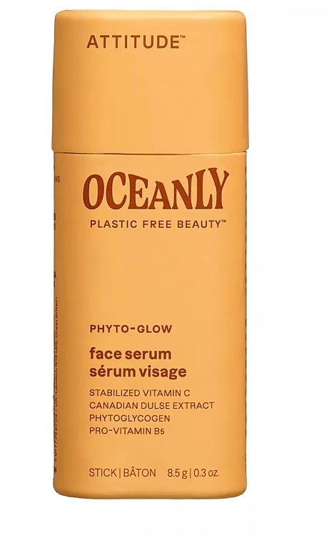 Сыворотка-стик для лица с витамином С - Attitude Oceanly Phyto-Glow Face Serum — фото N1
