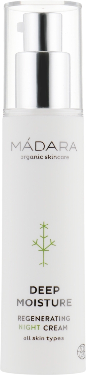Крем для обличчя нічний відновлюючий - Madara Cosmetics EcoFace — фото N2