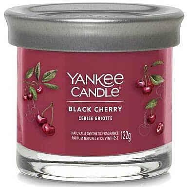 Ароматическая свеча в стакане "Black Cherry" - Yankee Candle Singnature  — фото N1