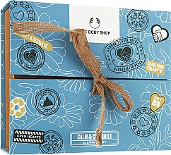 Парфумерія, косметика Набір, 5 продуктів - The Body Shop Calm & Camomile Cleansing Gift Christmas Gift Set