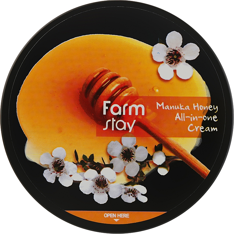 Зволожувальний крем для обличчя й тіла з медом манука - Farmstay Real Manuka Hone All-In-One Cream