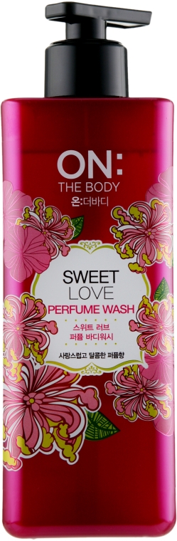 Гель для душа парфюмированный - LG Household & Health On the Body Sweet Love