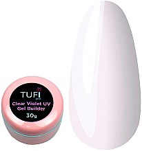 Духи, Парфюмерия, косметика Гель для наращивания ногтей "Violet Clear" - Tufi Profi UV Gel Builder