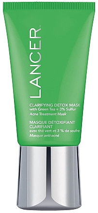 Очищувальна детокс-маска - Lancer Clarifying Detox Mask With Green Tea + 3% Sulfur — фото N1