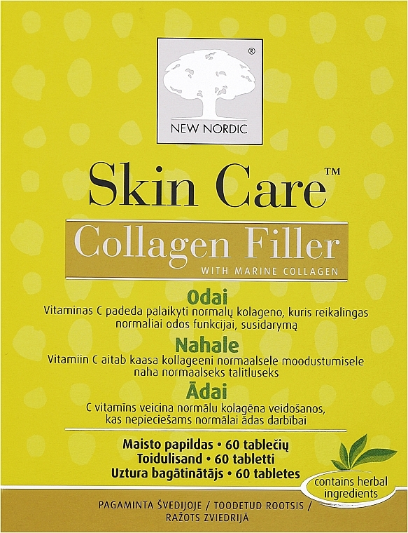 Пищевая добавка "Коллаген" - New Nordic Skin Care Collagen Filler — фото N1