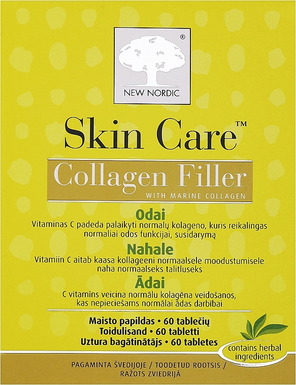 Харчова добавка "Колаген" - New Nordic Skin Care Collagen Filler — фото N1