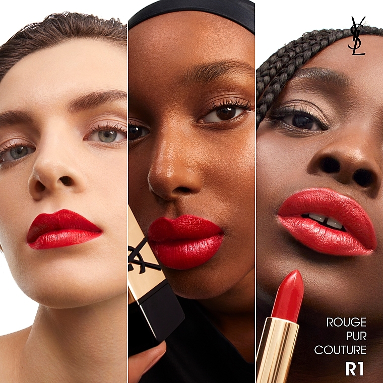 ПОДАРОК! Помада для губ - Yves Saint Laurent Rouge Pur Couture Caring Satin Lipstick — фото N2