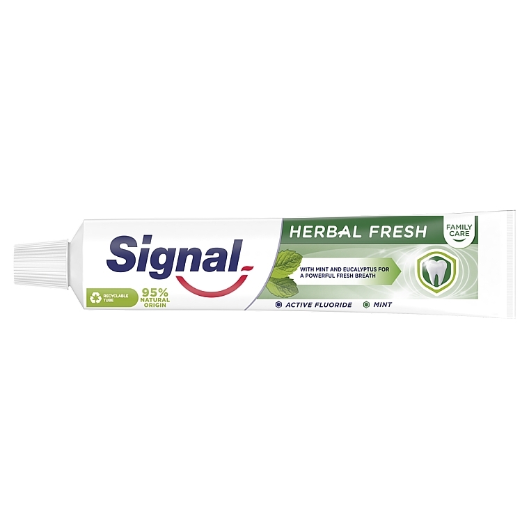 Зубная паста с травами - Signal Family Herbal Fresh Toothpaste