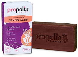 Парфумерія, косметика Мило - Propolia Organic Active Soap Bar
