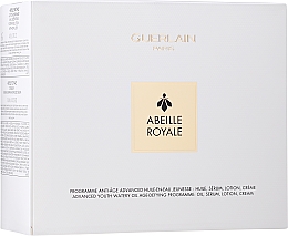 Парфумерія, косметика Набір - Guerlain Abeille Royale Programme Anti-Age Advanced (f/oil/15ml + f/cr/15 ml + f/ser/8х0.6 ml + f/lot/15 ml + bag)