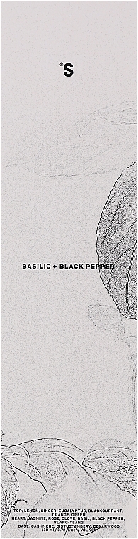 УЦЕНКА Аромадиффузор "Базилик + черный перец" - Sister's Aroma Basilic + Black Pepper * — фото N4