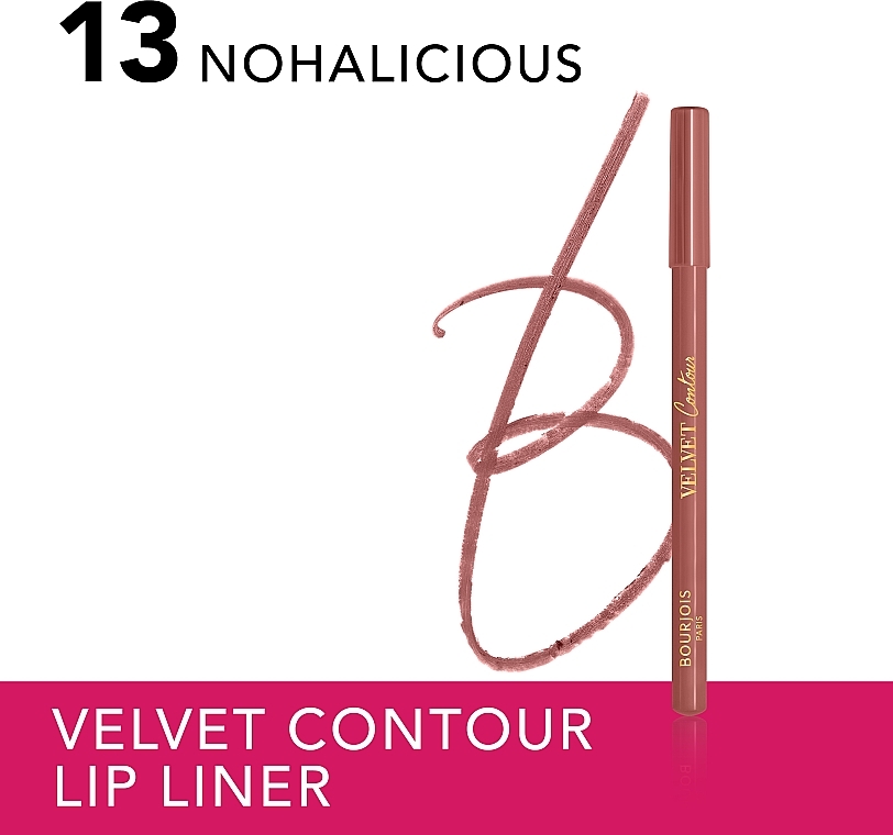 Контурный карандаш для губ - Bourjois Velvet Contour Lip Liner — фото N3