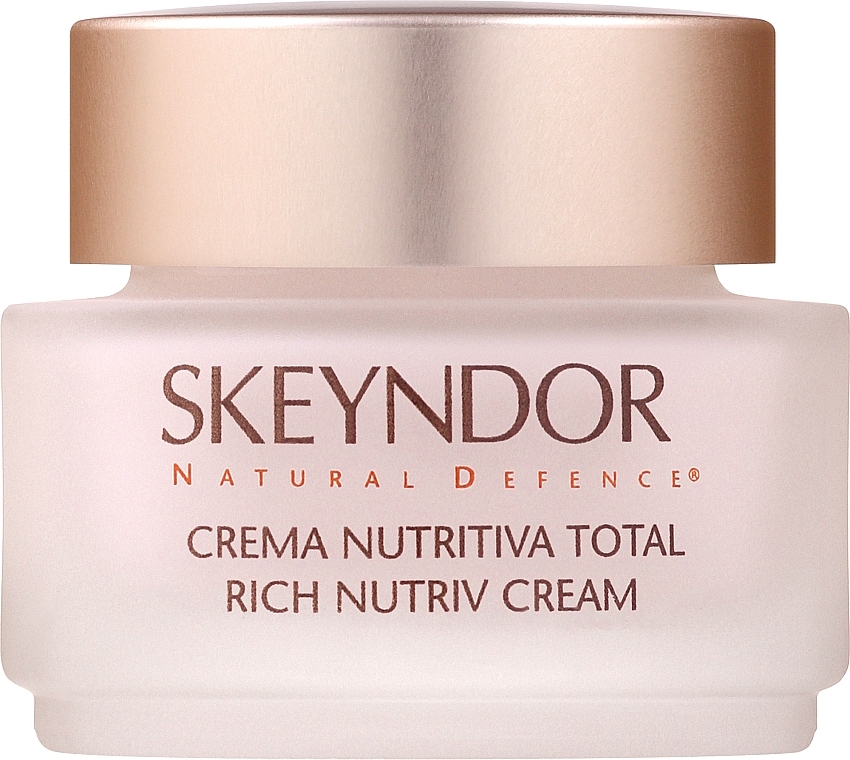 Обогащенный питательный крем - Skeyndor Natural Defence Rich Nutriv Cream — фото N1