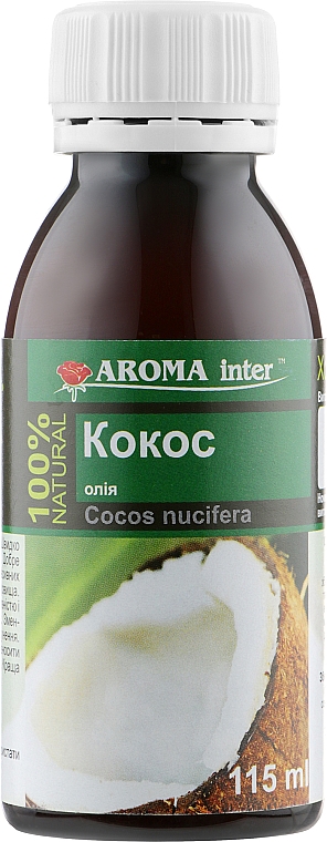 Масло кокоса - Aroma Inter — фото N4