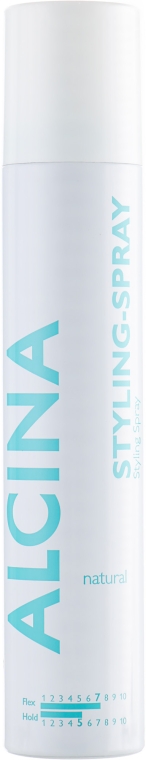 Лак-аэрозоль натуральной фиксации - Alcina Styling Natural Styling-Spray — фото N3