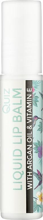 Бальзам для губ - Quiz Cosmetics Liquid Lip Balm With Argan Oil & Vitamin E — фото N1