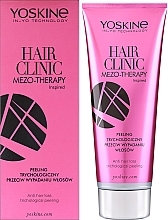 Трихологический пилинг против выпадения волос - Yoskine Hair Clinic Mezo-therapy Anti-hair Loss Trichological Peeliing — фото N1