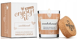 Свеча для массажа "Сандал" - Magnetifico Enjoy it! Massage Candle Sandalwood — фото N2