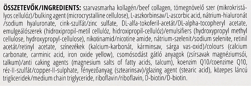 Пищевая добавка с коллагеном и гиалуроновой кислотой - Helia-D Beauty Vitamins Collagen & Hyaluronic Acid — фото N6