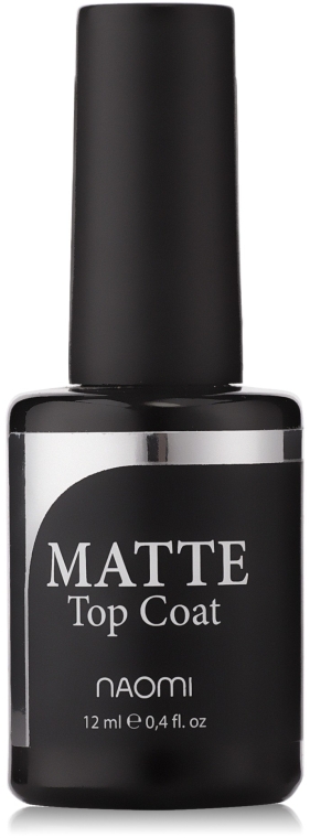 Закріплювач гель-лаку матуючий - Naomi Gel Matte Top Coat