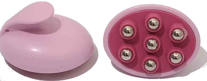 Роликовий-антицелюлітний масажер для тіла, рожевий - Reclaire — фото N1